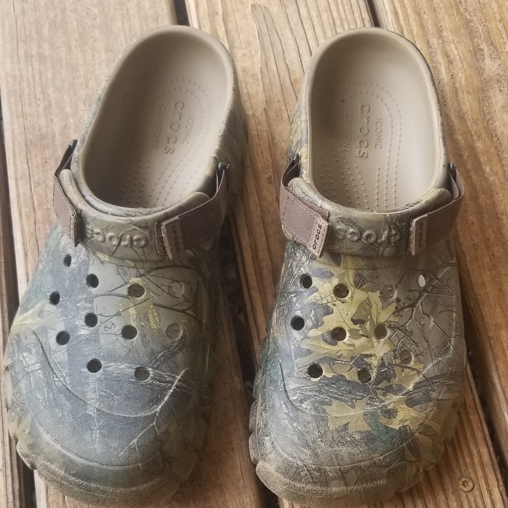 Mens Camo Crocs